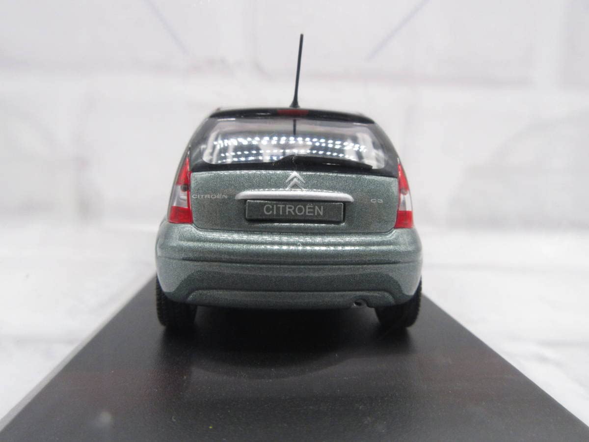 Amazon | ミニカー 1/43 シトロエン C3 オリーブグリーン ディーラー